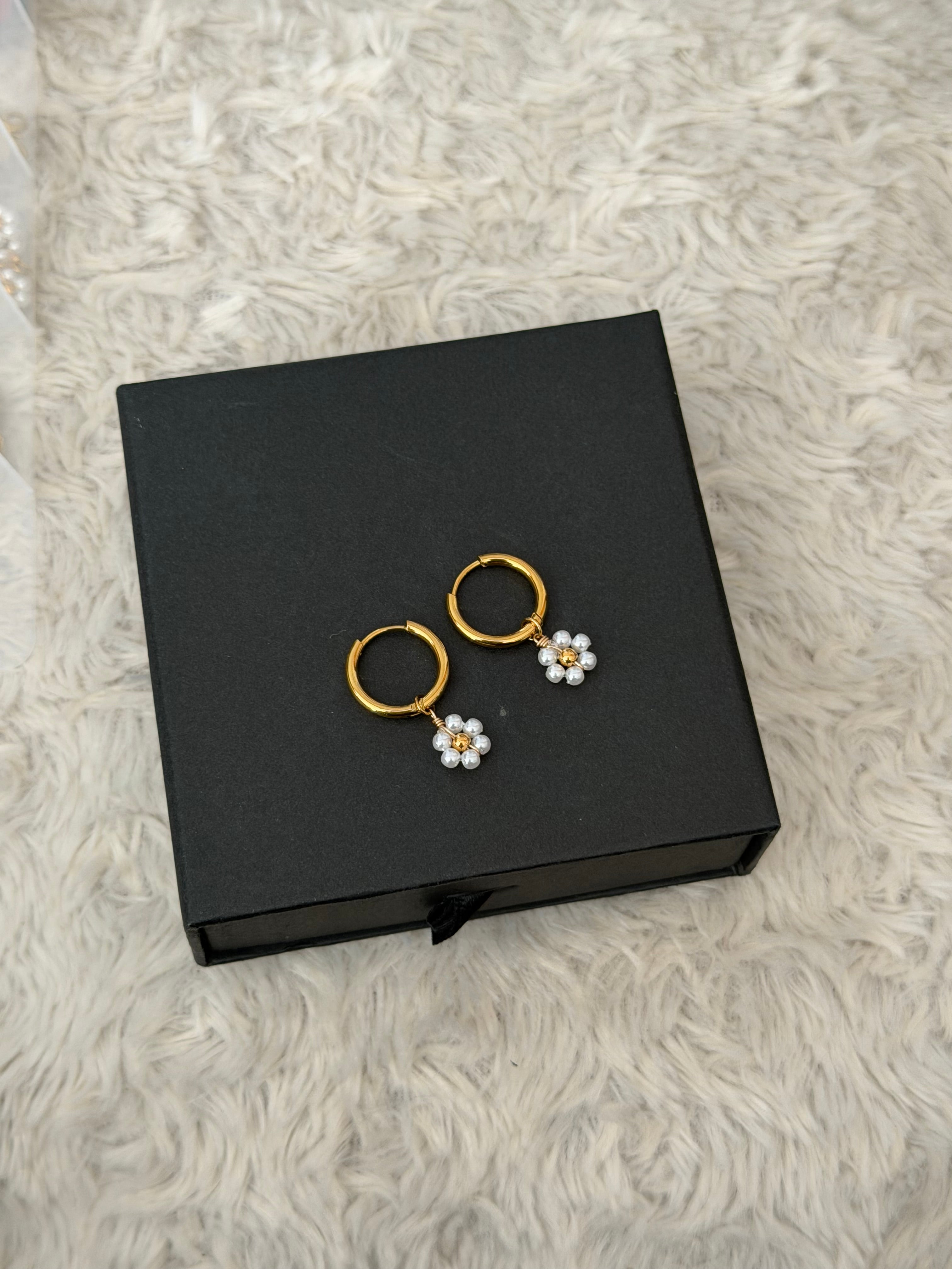 Gänseblümchen Ohrringe | Floréa